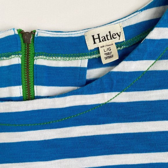 Hatley Cotton Striped Dress Mama Size Large - Picture 4 of 10